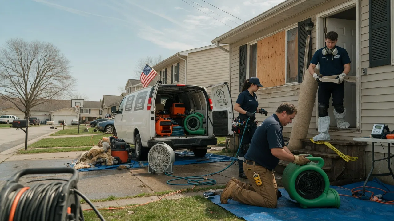 Water Damage Restoration in Coffeeville, MS near me